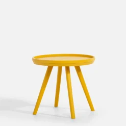 Stolik ogrodowy HECCIANO żółty