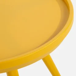 Stolik ogrodowy HECCIANO żółty