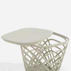 Stolik ogrodowy z pojemnikiem HAMILLO beżowy