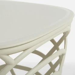 Stolik ogrodowy z pojemnikiem HAMILLO beżowy