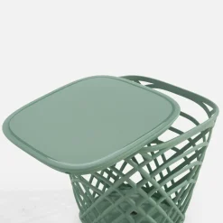 Stolik ogrodowy z pojemnikiem HAMILLO jasnozielony