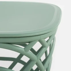 Stolik ogrodowy z pojemnikiem HAMILLO jasnozielony