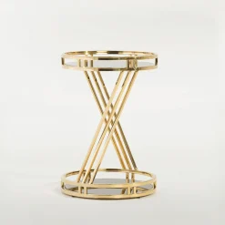 Stolik okrągły glamour ENIOCOZI