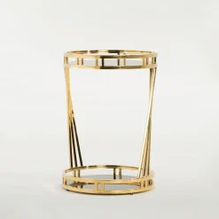 Stolik okrągły glamour ENIOCOZI