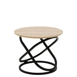 Stolik okrągły SCELTO kolor dąb