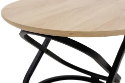 Stolik okrągły SCELTO kolor dąb