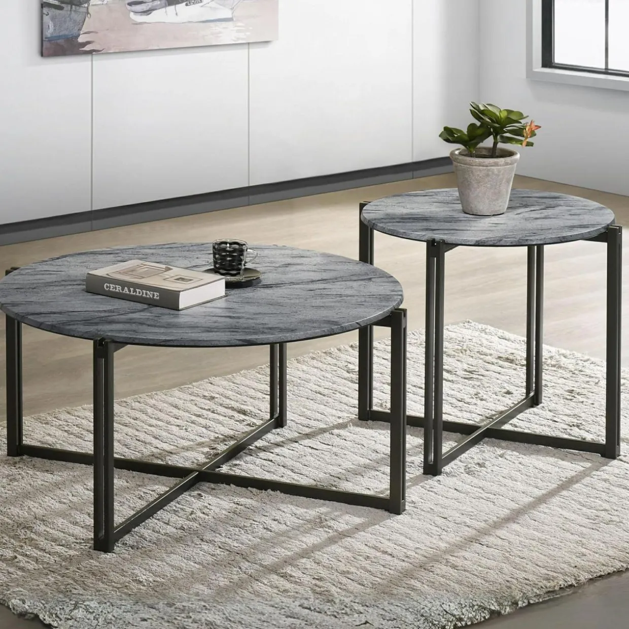 Stolik okrągły SWAL