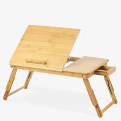 Stolik składany pod laptop do łóżka BAMBUS