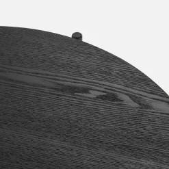 Stolik z rattanem okrągły HOMEKT