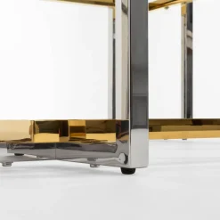 Stolik ze szklanym blatem EFRONDIT