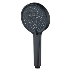 Słuchawka prysznicowa okrągła 3-funkcyjna nero ALPINIA