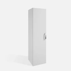 Słupek łazienkowy wiszący SANITA biały