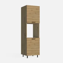 Słupek do zabudowy piekarnika MILENA M/D60SP dąb artisan