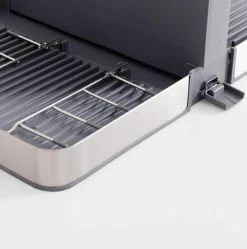 Suszarka na naczynia składana szara 48,3x35x20,2 cm