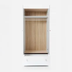 Szafa biała z szufladą ZOYA