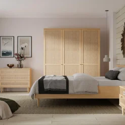 Szafa boho 3-drzwiowa CALASETTA