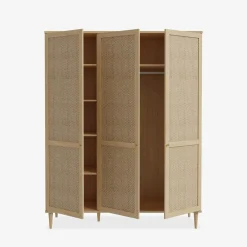 Szafa boho 3-drzwiowa CALASETTA