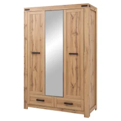 Szafa do sypialni z lustrem MORTIZ