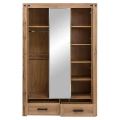 Szafa do sypialni z lustrem MORTIZ