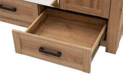 Szafa do sypialni z lustrem MORTIZ