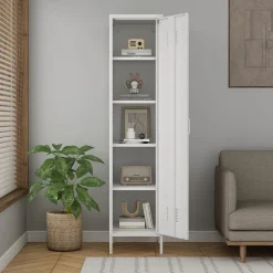 Szafa 1-drzwiowa SOLANS biała