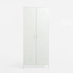 Szafa 2-drzwiowa SOLANS biała