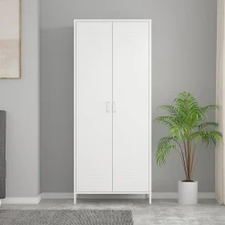 Szafa 2-drzwiowa SOLANS biała