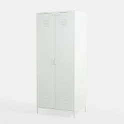 Szafa 2-drzwiowa SOLANS biała