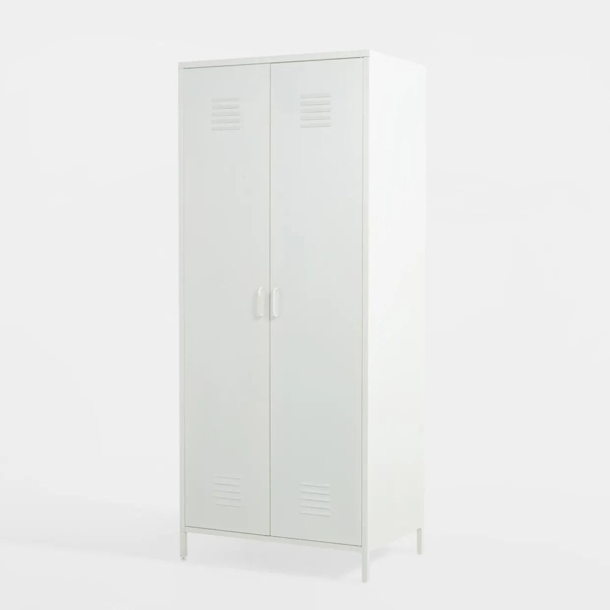 Szafa 2-drzwiowa SOLANS biała