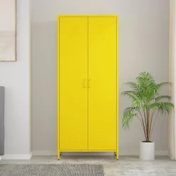 Szafa 2-drzwiowa SOLANS żółta