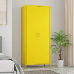 Szafa 2-drzwiowa SOLANS żółta