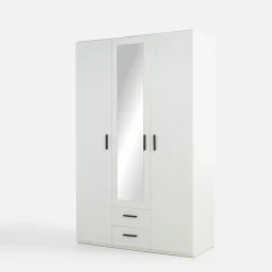 Szafa 3-drzwiowa z lustrem TRAWEN