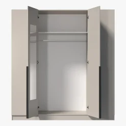 Szafa 4-drzwiowa z lustrem KASZMIR 200 cm