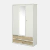 Szafa 3-drzwiowa z lustrem KARIN