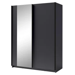 Szafa grafitowa z lustrem GOZO