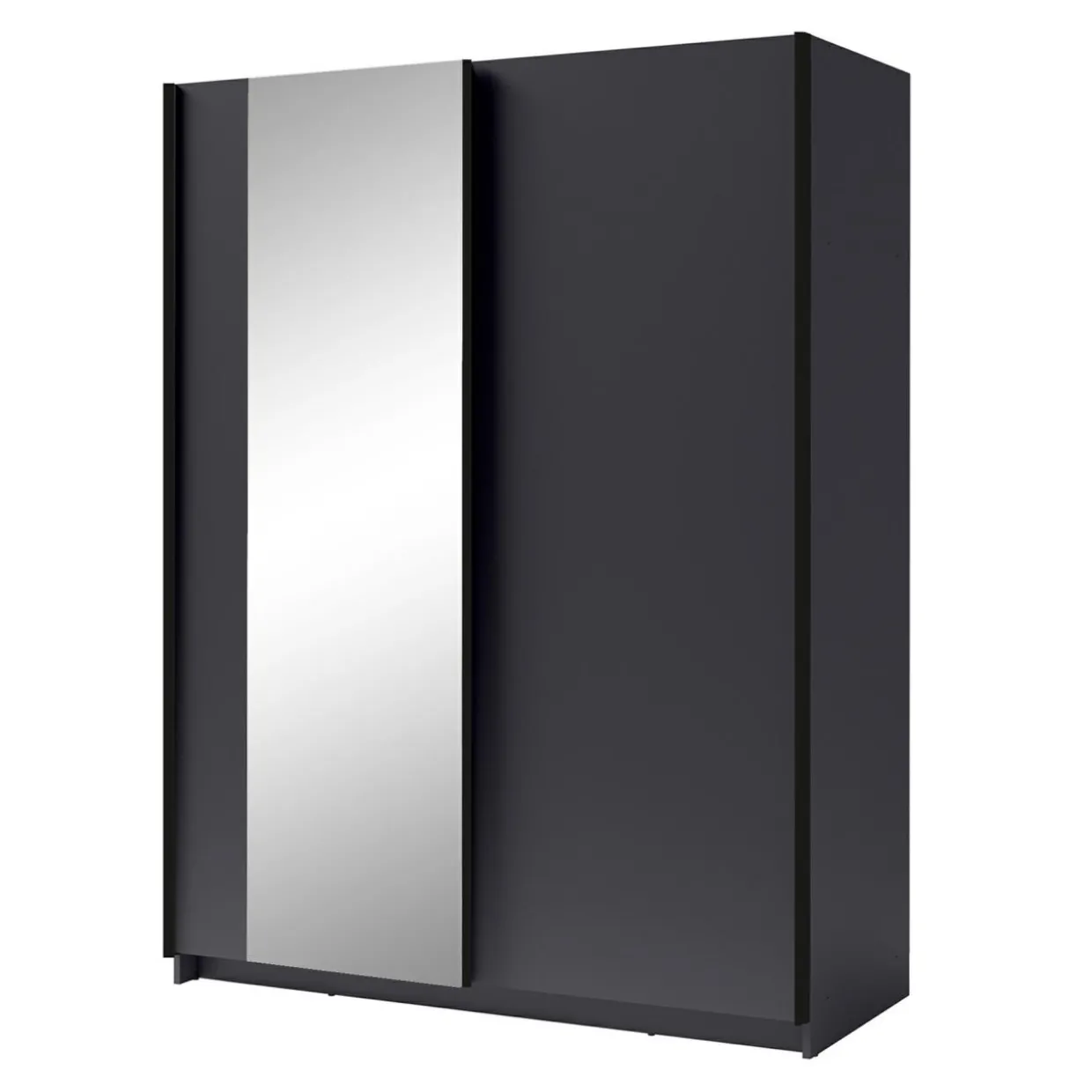 Szafa grafitowa z lustrem GOZO