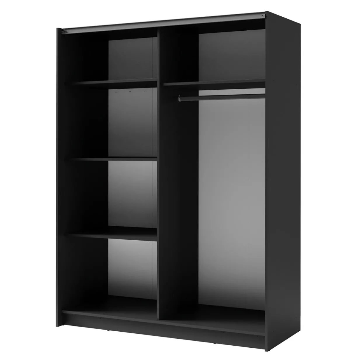 Szafa grafitowa z lustrem GOZO