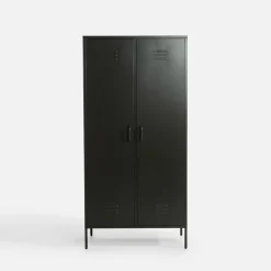 Szafa metalowa grafitowo-czarna BOHOND