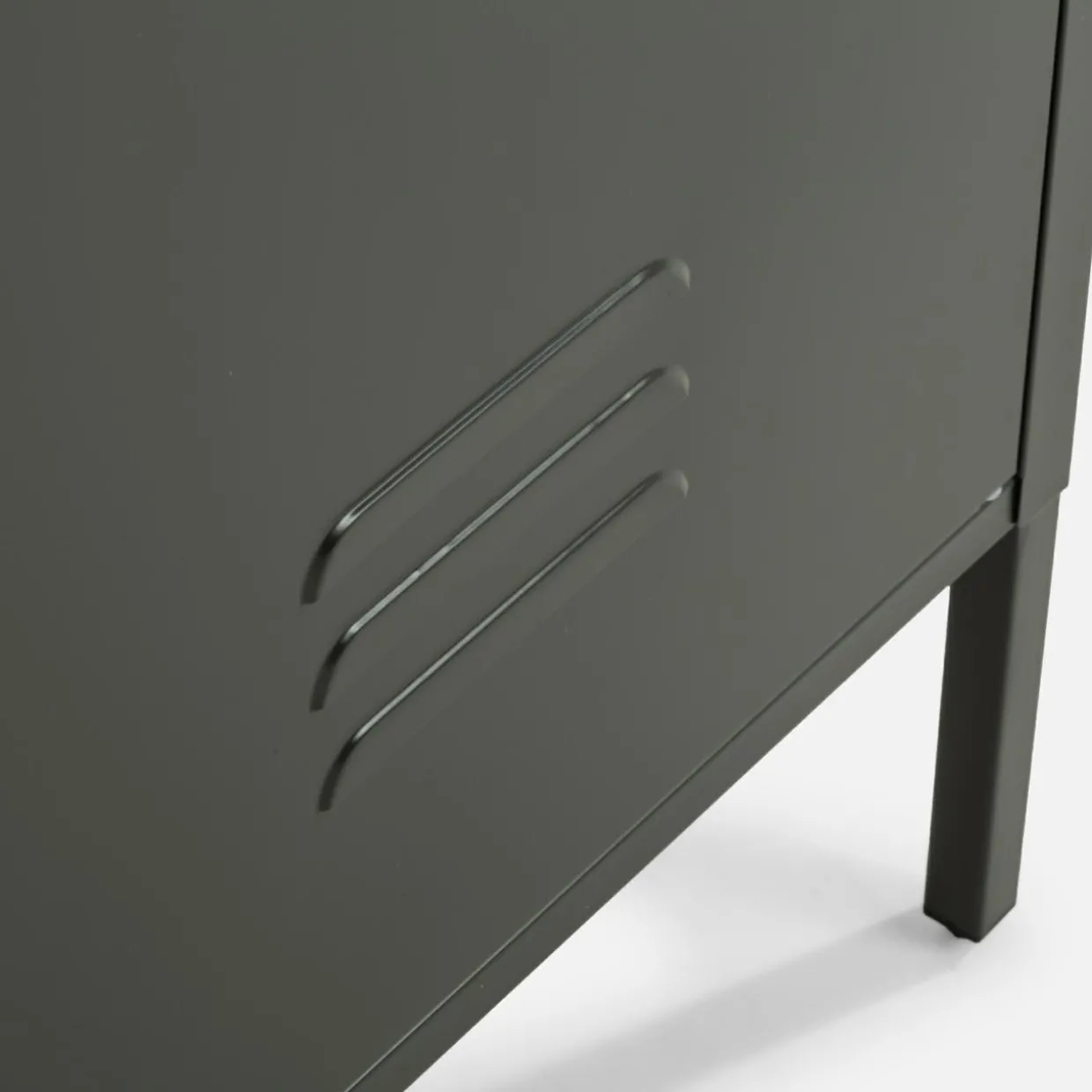 Szafa metalowa grafitowo-czarna BOHOND