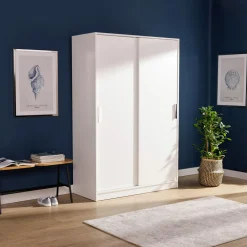 Szafa przesuwna biała SURREY