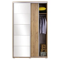 Szafa przesuwna dąb craft ONTARIO 150 cm