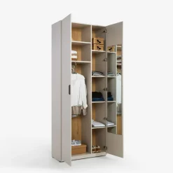 Szafa płytka z lustrem wewnętrznym MAX MODERN II