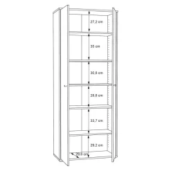 Szafa TEMPRA 2 2D T2KK821-D30F