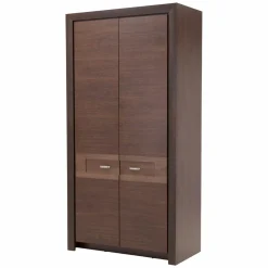 Szafa z drążkiem ciemny brąz 98 cm PARIS