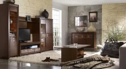 Szafa z drążkiem ciemny brąz 98 cm PARIS