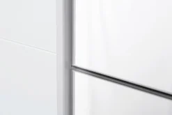 Szafa z lustrem biała BASTIA 250 cm