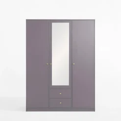 Szafa z lustrem fioletowa COLORI