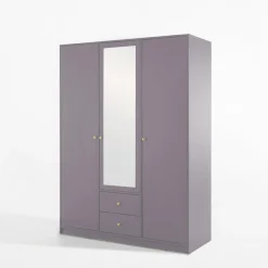 Szafa z lustrem fioletowa COLORI