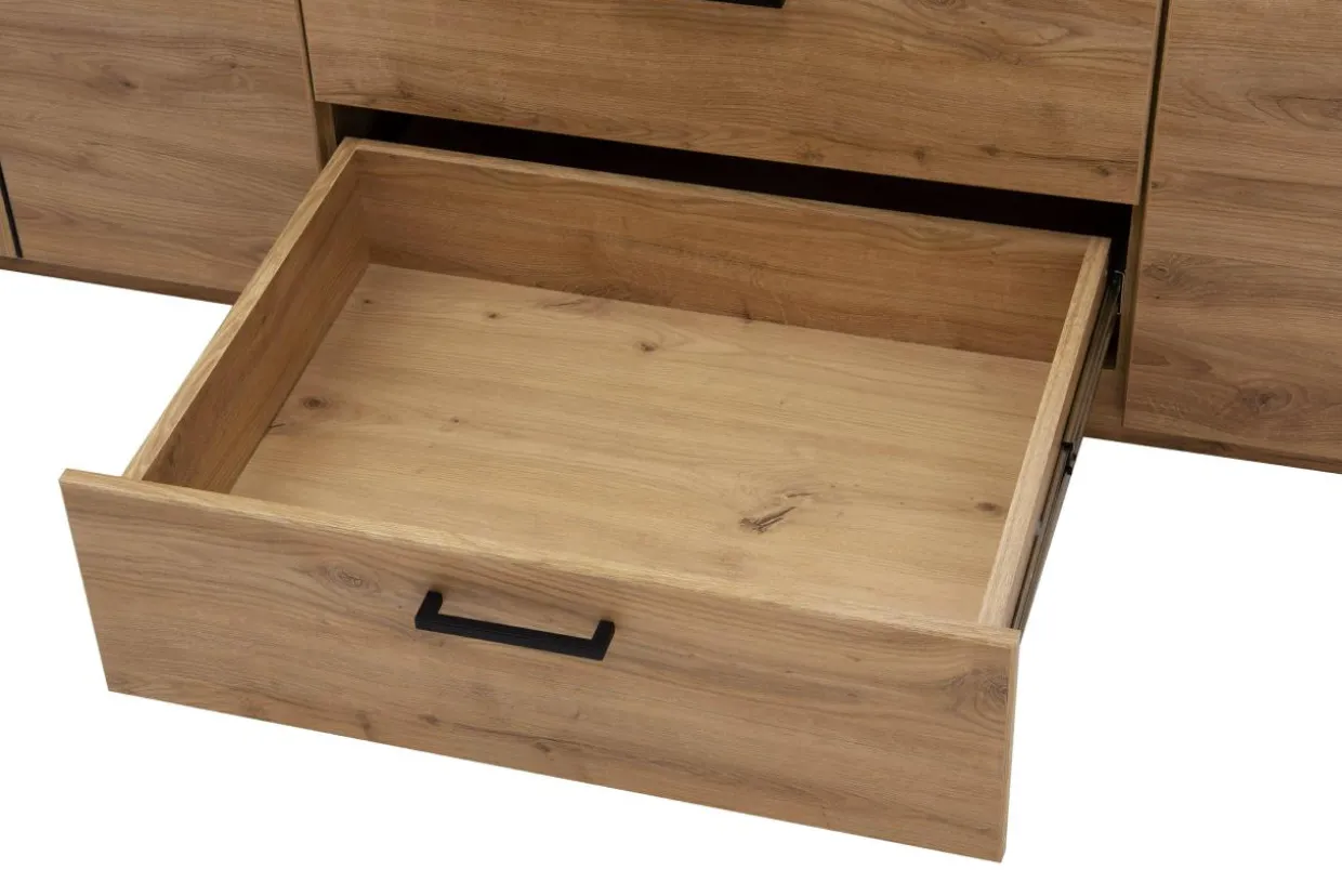 Szafa z lustrem i szufladami DOORSET