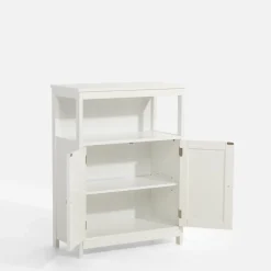 Szafka łazienkowa biała PARLA